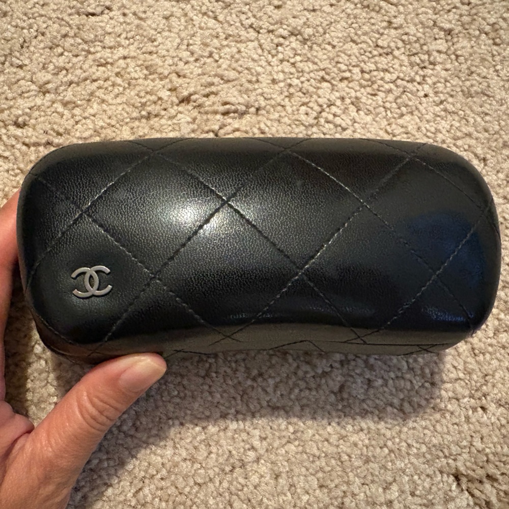Chanel Black Quilted Case